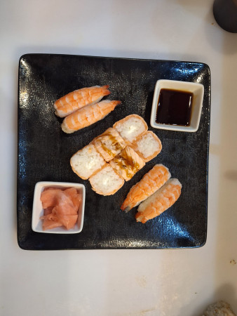 Plateau saumon crevette